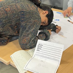Volle Konzentration bei der Darstellung der Ergebnisse